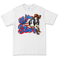 White oh my stars cow Premium Tee - Zillion Design Studio