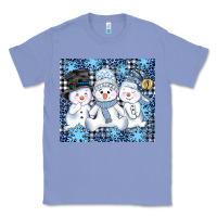 Colony Blue snowman tumbler Classic Tee - AdoDesignShop