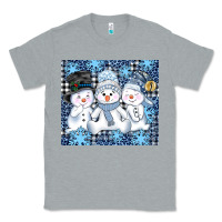 Heather Grey snowman tumbler Classic Tee - AdoDesignShop