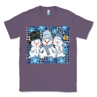 Lavender snowman tumbler Classic Tee - AdoDesignShop