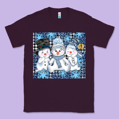 Snowman Tumbler Classic Tee Designed By Adodesignshop