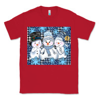 Red snowman tumbler Classic Tee - AdoDesignShop