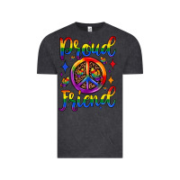 Vintage Black proud friend Vintage Tee - JahusDesignShop