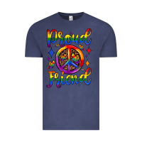 Vintage Denim proud friend Vintage Tee - JahusDesignShop