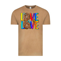 Pride Lgbtqi Love Is Love Vintage Tee | Teevron