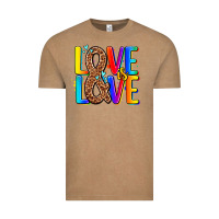 Vintage Coffee pride lgbtqi love is love Vintage Tee - AdoDesignShop