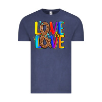 Vintage Denim pride lgbtqi love is love Vintage Tee - AdoDesignShop