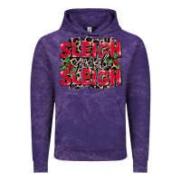 Cloud Purple Sleigh Girl Sleigh Vintage Hoodie - FaDigitalArtStudio