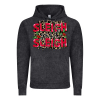 Vintage Black Sleigh Girl Sleigh Vintage Hoodie - FaDigitalArtStudio
