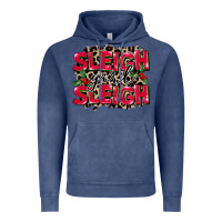 Vintage Denim Sleigh Girl Sleigh Vintage Hoodie - FaDigitalArtStudio