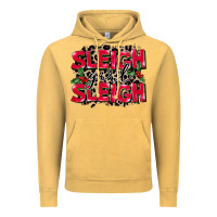 Vintage Mustard Sleigh Girl Sleigh Vintage Hoodie - FaDigitalArtStudio