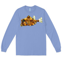 Colony Blue humpback turretfish Long Sleeve Tee - LillyAllenDesigns