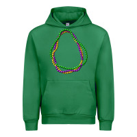 Emerald mardi gras beads Urban Hoodie - CowGirlArtShop