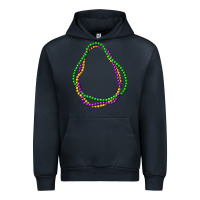 Navy mardi gras beads Urban Hoodie - CowGirlArtShop
