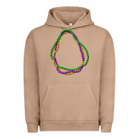 Pigment Burro mardi gras beads Urban Hoodie - CowGirlArtShop