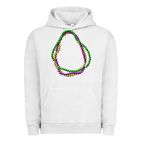 Pigment Lunar Rock mardi gras beads Urban Hoodie - CowGirlArtShop