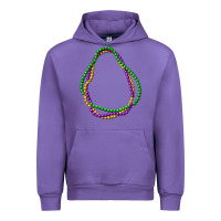 Tulip mardi gras beads Urban Hoodie - CowGirlArtShop