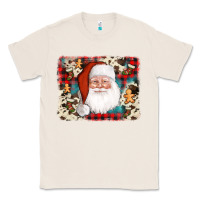Natural cowhide santa cookie socks background Classic Tee - AdoDesignShop