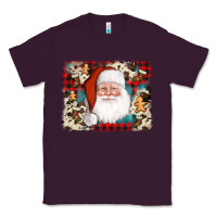 Plum cowhide santa cookie socks background Classic Tee - AdoDesignShop