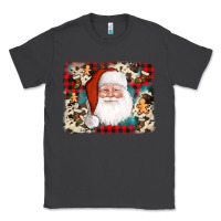 Smoke cowhide santa cookie socks background Classic Tee - AdoDesignShop