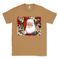 Toasted Coconut cowhide santa cookie socks background Classic Tee - AdoDesignShop