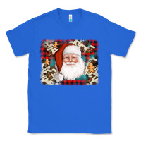 True Royal cowhide santa cookie socks background Classic Tee - AdoDesignShop