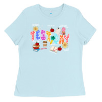 Baby Blue test day Ladies Tee - JahusDesignShop