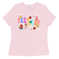 Bubblegum Pink test day Ladies Tee - JahusDesignShop
