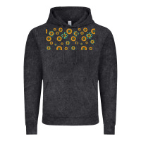 Vintage Black sunflowers and turquoise 16oz libbey glass Vintage Hoodie - HRA Design Shop