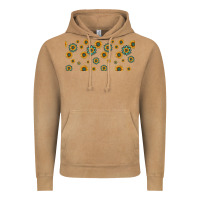Vintage Camel sunflowers and turquoise 16oz libbey glass Vintage Hoodie - HRA Design Shop