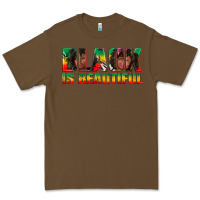 Cacao black is beautiful juneteenth Premium Tee - texasbilliewilder