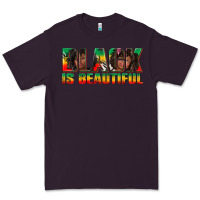 Plum black is beautiful juneteenth Premium Tee - texasbilliewilder
