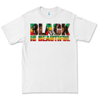 White black is beautiful juneteenth Premium Tee - texasbilliewilder