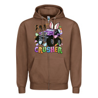 Chestnut egg crusher Zipper Hoodie - MaliasSmallBusiness