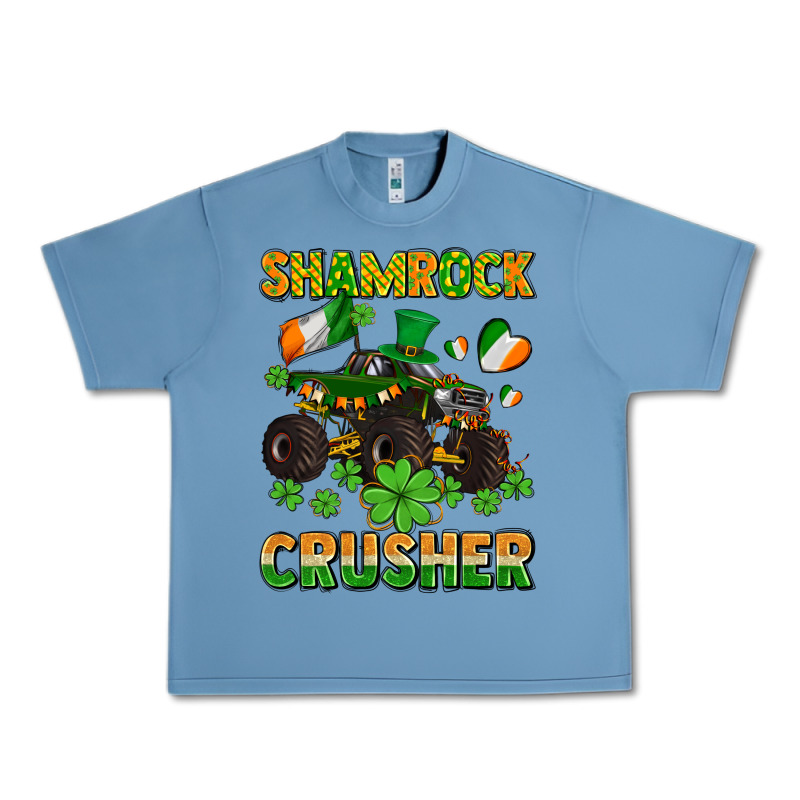 Shamrocks Crusher Monster Truck With Shamrocks Urban Heavy Tee by AdoDesignShop | Teevron