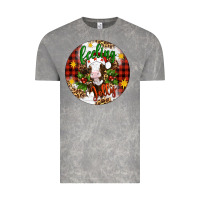Cloud Rock Christmas feeling jolly cow ornament Vintage Tee - Artiststas