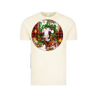 Vintage Arctic Christmas feeling jolly cow ornament Vintage Tee - Artiststas