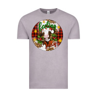 Vintage Zinc Christmas feeling jolly cow ornament Vintage Tee - Artiststas