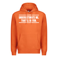 Carrot Underestimate Me That ll be Fun Premium Hoodie - Bettercallsaul