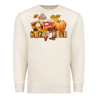 Sandshell happy fall y'all Premium Sweatshirt - LillyAllenDesigns