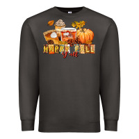 Smoke happy fall y'all Premium Sweatshirt - LillyAllenDesigns