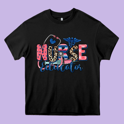 Heavy Core Tee nurse educator