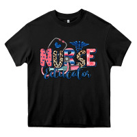 Black nurse educator Heavy Core Tee - RanaPortraitStore