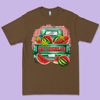 Watermelon Truck Premium Tee Designed By Zillion Design Studio