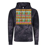 Cloud Black school teacher seamless pattern Vintage Hoodie - HRA Design Shop