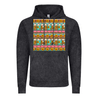 Vintage Black school teacher seamless pattern Vintage Hoodie - HRA Design Shop
