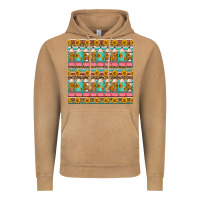Vintage Camel school teacher seamless pattern Vintage Hoodie - HRA Design Shop