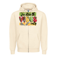 Sandshell juneteenth vibes only Zipper Hoodie - MaliasSmallBusiness