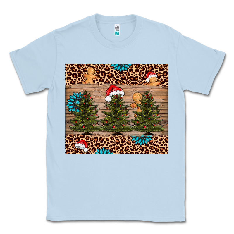 Christmas Trees Leopard Classic Tee by AdoDesignShop | Teevron
