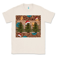 Natural Christmas trees leopard Classic Tee - AdoDesignShop